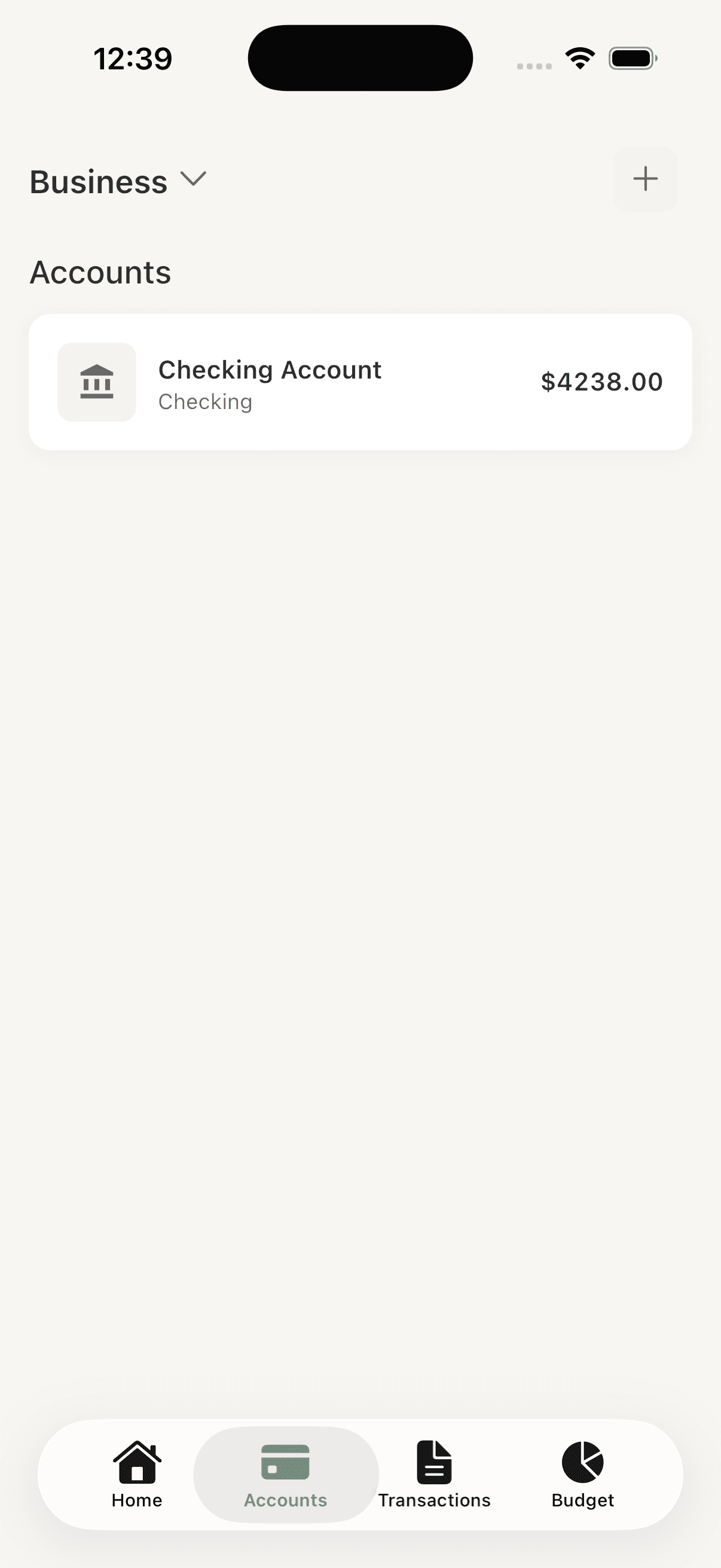 Upcoming calendar inside the FYN app